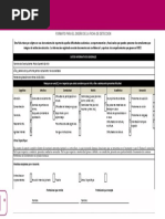 Ficha de Detección