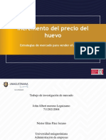 Incremento Del Precio Del Huevo: Estrategias de Mercado para Vender El Producto