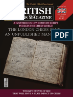 The London Chess Club - An Unpublished Manuscript: A Mysterious 18 Century Script Puzzles The Chess World