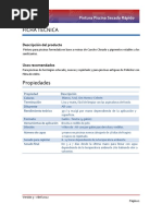 Ficha Técnica: Descripción Del Producto