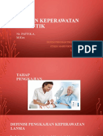 Asuhan Keperawatan Gerontik: Ns. Pattola, M.Kes