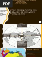 Caracterización Del Espacio Geográfico Venezolano