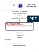 System Advisor Model Outil de Dimensionnement D'un Systems Photovoltaïque Autonome