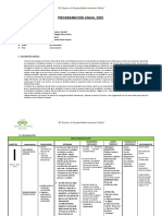 Formato Programacion Anual 2023 - Quinto Secundaria Comunicación