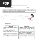 Lenguaje 3ºB GUÍA Elementos y Estructura Del Cuento