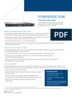 Poweredge R240: Compute Made Simple