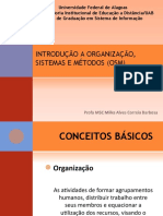 Introdução A Organização, Sistemas E Métodos (Osm)