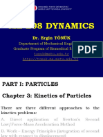 Me 208 Dynamics: Dr. Ergin TÖNÜK