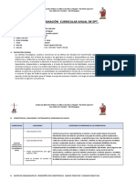 Programación Curricular Anual de Ept.: I. Información General