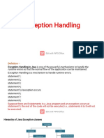 Exception Handling