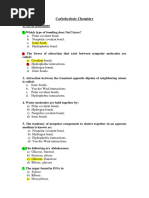 Carbohydrate Chemistry MCQ