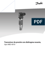 Sensor de Presion Mfs