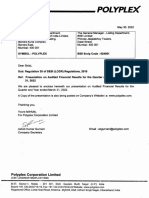 Polyple) (: Symbol: Polyplex BSE Scrip Code: 524051