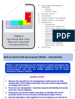 Operational Risk Tools: Risk and Control Self Assessment (RCSA)