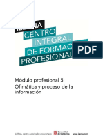 Módulo Profesional 5: Ofimática y Proceso de La Información: ILERNA, Centro Autorizado y Concertado