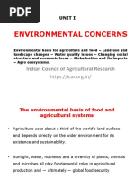 Environmental Concerns