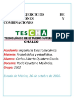 2.4 Ejercicios de Permutaciones y Combinaciones 