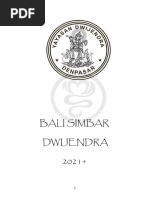 Manual Bali Simbar Dwijendra 2021+