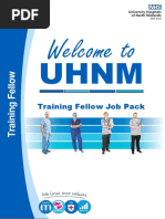 Welcome To: Training Fellow Job Pack