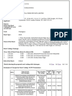 SL - No. Name of Road With Chainages Type of Surface For Cutting Length (In Metres) Rate / RM ( ) Amount ( )