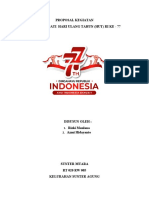 Proposal Kegiatan Memperingati Hari Ulang Tahun (Hut) Ri Ke - 77