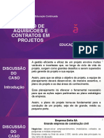 Gestao de Aquisicoes em Projetos