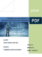 TA - Investigación de Operaciones II