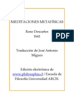 Meditaciones Metafísicas Descartes