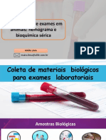 Interpretação de Exames em Animais: Hemograma e Bioquímica Sérica