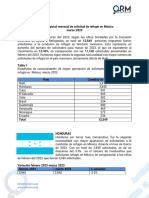 Reporte Comar Marzo 2023