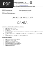 Cartilla DANZA