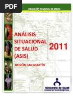 Análisis Situacional de Salud (ASIS) : Región San Martín