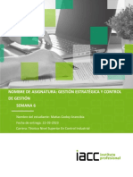 Gestion Estrategica y Control de Gestion Iacc Semana 6