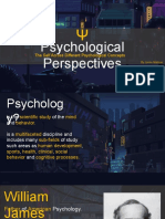 The Psychological Perspectives