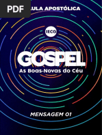 MENSAGEM DA CÉLULA - Gospel - As Boas-Novas Do Céu - Mensagem 01 - ABRIL 2023 - 230403 - 174731