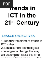 Trends in ICT in The 21 Century