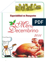 Menu Decembrino La Cocina Del Cheff 110831