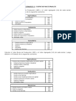 Trabajo Práctico I. Cuentas Nacionales