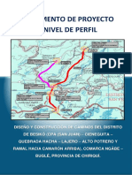 Documento de Proyecto A Nivel de Perfil