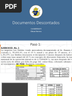 Documentos Descontados