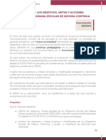 Sesión 5 Fortalecer Los Objetivos Metas y Acciones de Nuestro PEMC