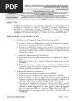 Objetivo: Manual de Procedimientos de La Dirección General de Protección Y Medicina Preventiva en El Transporte