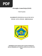 Kerangka Acuan Kerja (KAK) : Feasibility Study Ruas Jalan Sp. Kuta