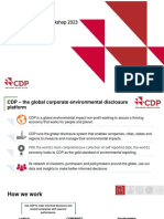 CDP India Disclosure