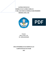 Laporan Kegiatan Pendidikan Dan Latihan (Diklat) Program Guru Belajar Seri Dan Berbagi Seri Pemimpin Merdeka Belajar