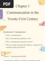 Week 3-6 Communication in The 21ST Century 1