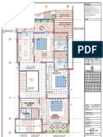 First Floor Plan: Ms Pergola Covered With 12Mm THK Poly Carbonate Sheet