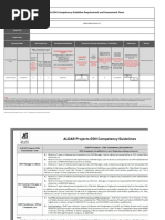 ALDAR PROJECTS OSH Competency Guideline Requirement and Assessment Form