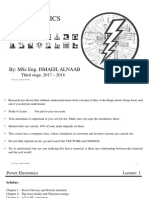 Ower Electronics: By: MSC Eng. Ismaeil Alnaab