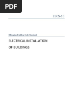 Electrical Installation of Buildings: EBCS-10